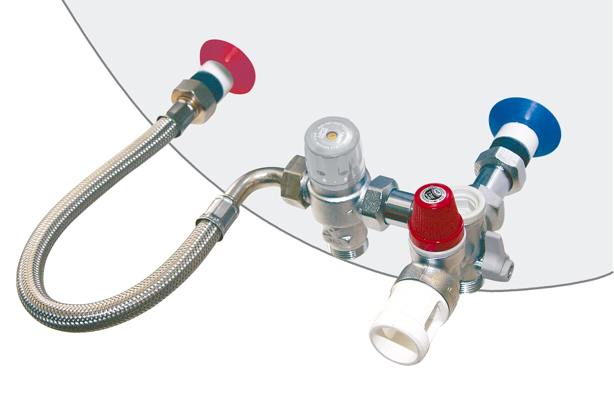 KIT DE SÉCURITÉ POUR CHAUFFE-EAU VERTICAL MURAL