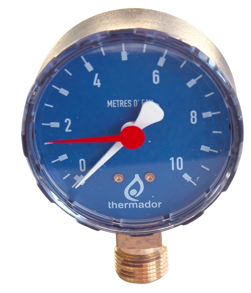 HYDROMÈTRE RADIAL 12X17 Ø 63MM