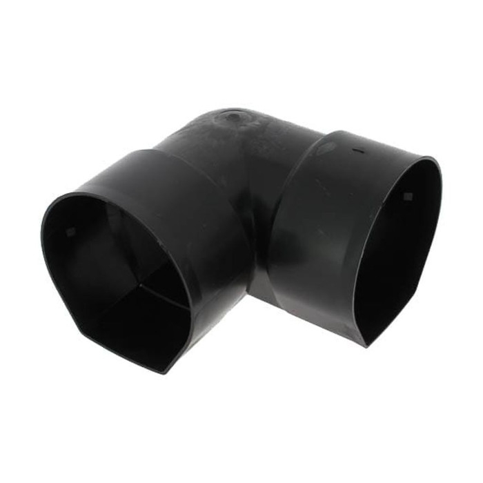 COUDE DRAIN À FOND PLAT