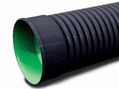 TUBE PEHD ANNELÉ CR8 AQUATUB  LONGUEUR 6ML