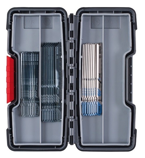 COFFRET BOSCH 30 LAMES BOIS ET MÉTAL