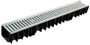 CANIVEAU DRAINYL POLYPROPYLÈNE AVEC GRILLE GALVA