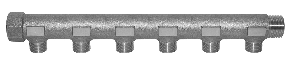 COLLECTEUR COMPOSABLE M/F Ø3/4'' 6 DERIV. 1/2''