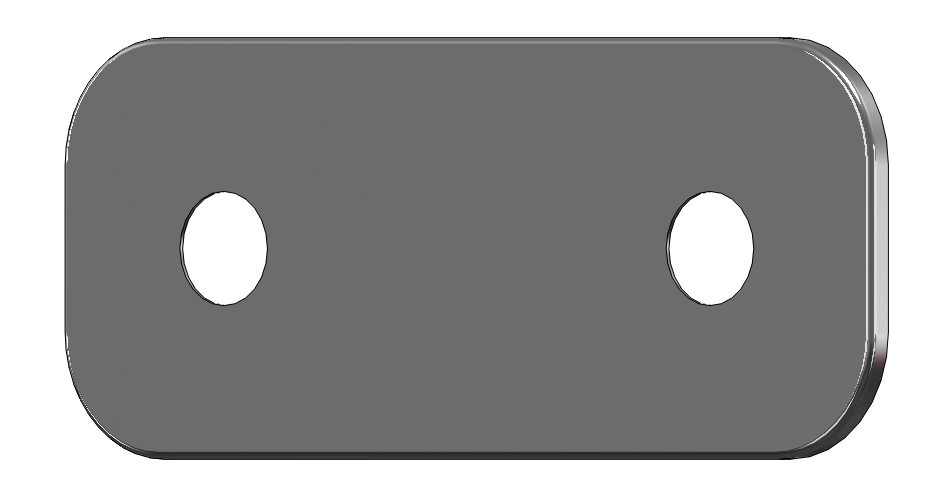 CACHE INOX ENTRAXE 150MM POUR STARFIX