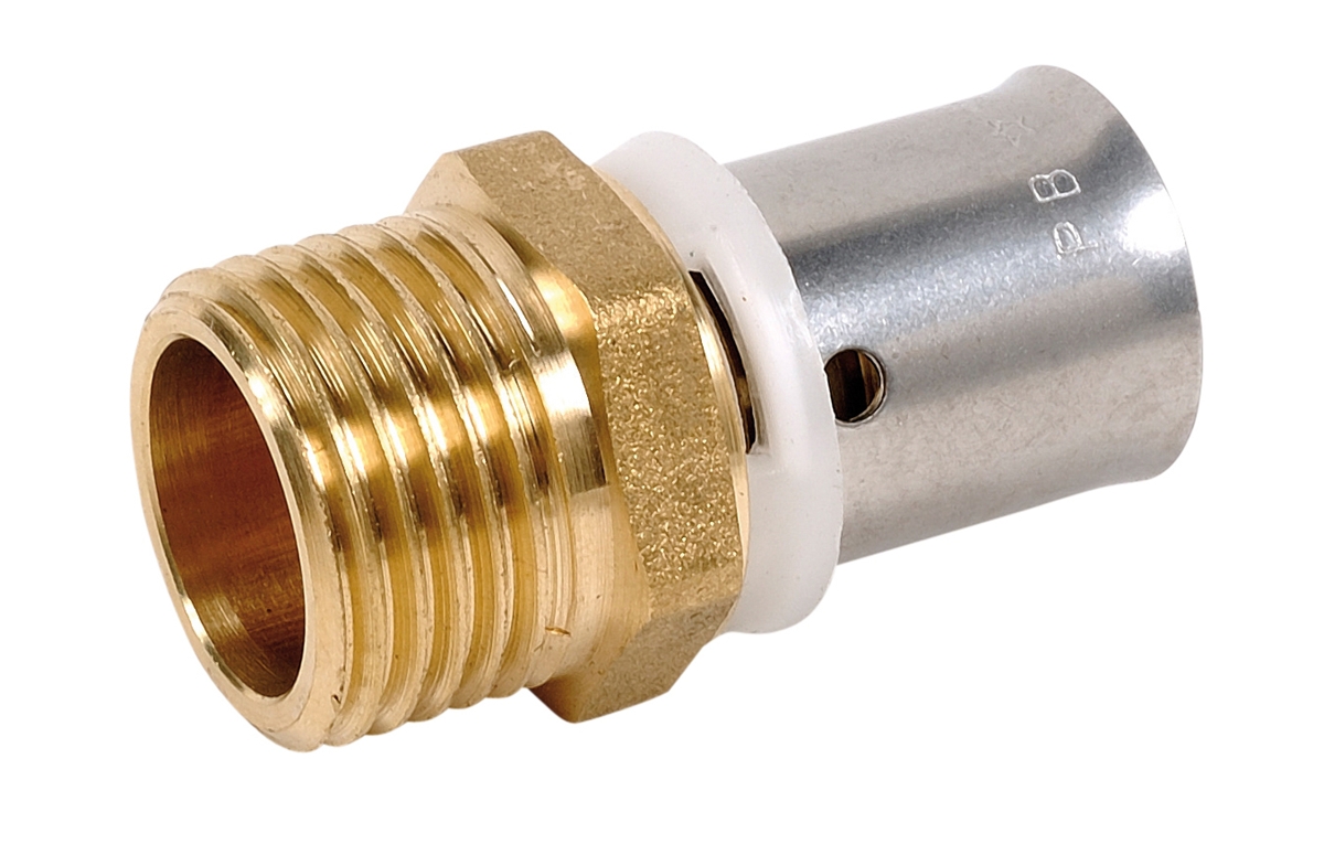 RACCORD À SERTIR FIXE MÂLE