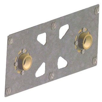 PLATINE SANITAIRE 150MM F1/2 MULTICOUCHE 16MM TH /H / U GIAC