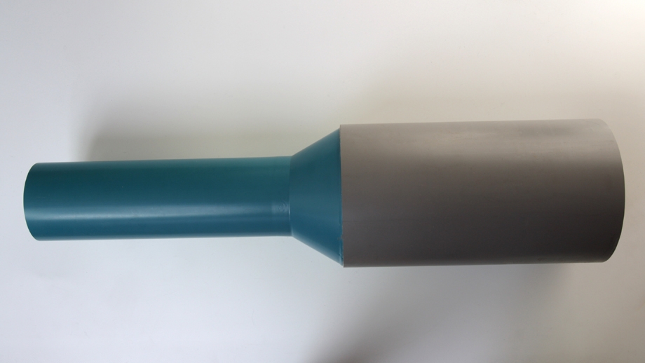 TUBE CLOCHE AVEC CLIPS POUR ROBINET VANNE