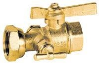 VANNE APRÉS COMPTEUR À ÉCROU 20 X 27 AVEC PURGE - 647