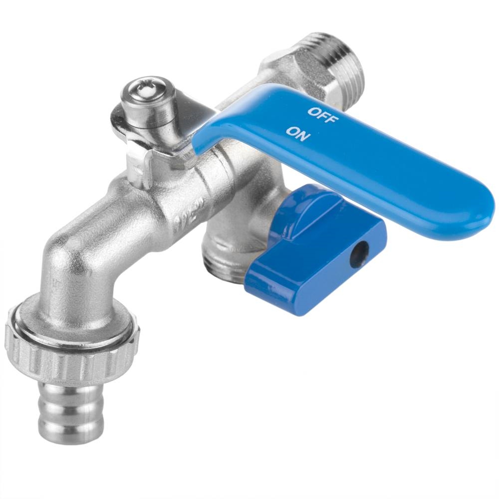 VANNE DE PUISAGE 1/2 M 2 SORTIE AVEC RACCORD ARROSAGE