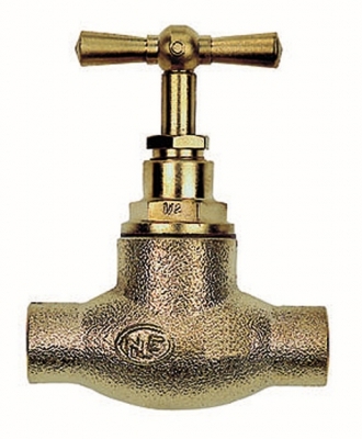 ROBINET D'ARRÊT SIMPLE À SOUDER SUR CUIVRE