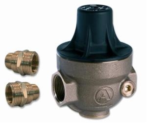 RÉDUCTEUR DE PRESSION  AVEC 2 RACCORDS MULTIFILETÉS