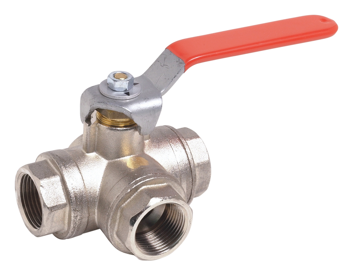 VANNE 3 VOIES LUMIÈRE EN T TRANSFORMABLE EN L FFF SÉRIE 514