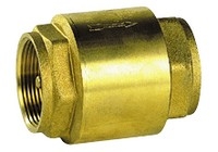 CLAPET ANTI-RETOUR 50X60 F/F OBTURATEUR LAITON/INOX REF 305009