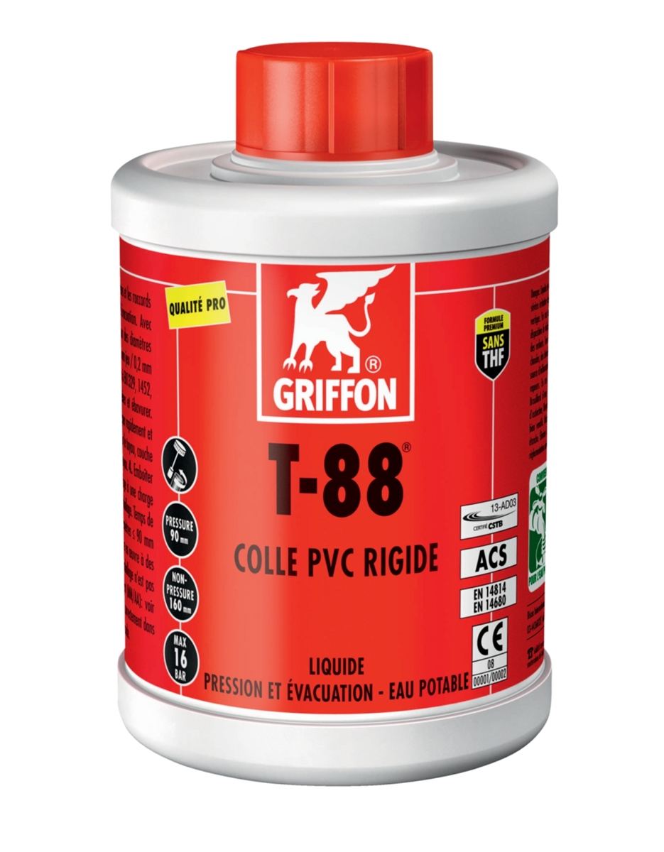COLLE PVC LIQUIDE GRIFFON T88 AGRÉÉE CSTB