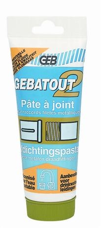 GEBATOUT 2 125ML PAGBOARDABLE POUR RACCORDS FILETES