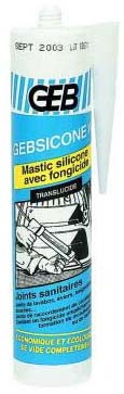 GEBSICONE W CARTOUCHE 310ML TRANSLUCIDE