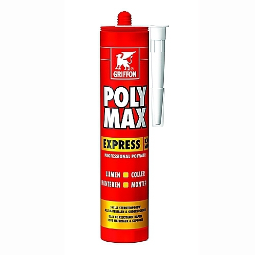COLLE DE MONTAGE ET MASTIC GRIFFON D'ÉTANCHÉITÉ POLYMAX FIX/SEAL TOUT SUPPORT