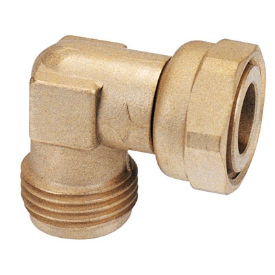 RACCORD COUDÉ 90° À JOINT PLAT