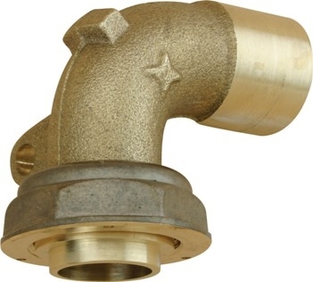 RAC. GAZ ECROU COMPTEUR 6/20 CU28MM COUDE PATTE+JOINT