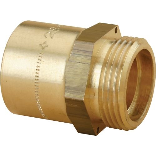 RACCORD GAZ 6/20 MALE COMPTEUR CU22MM