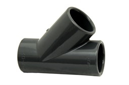 Y PVC-U PN16 FFF BTE