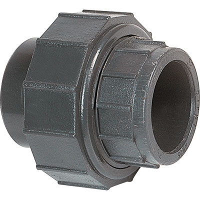 UNION 3 PIÈCES PVC-U PN16 FF B3P