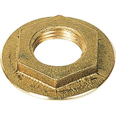 CONTRE ÉCROU À PLATEAU LAITON