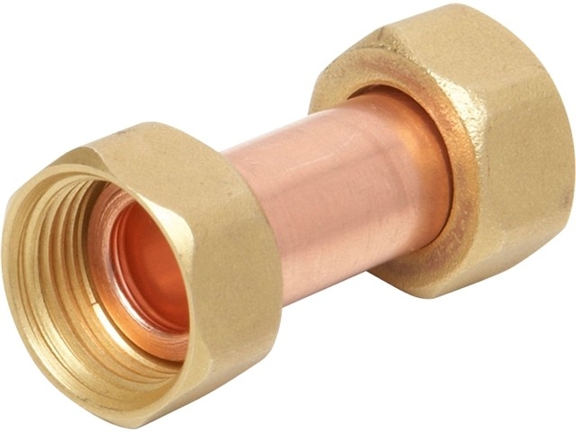 RACCORD DOUBLE ÉCROU DOUILLE CUIVRE
