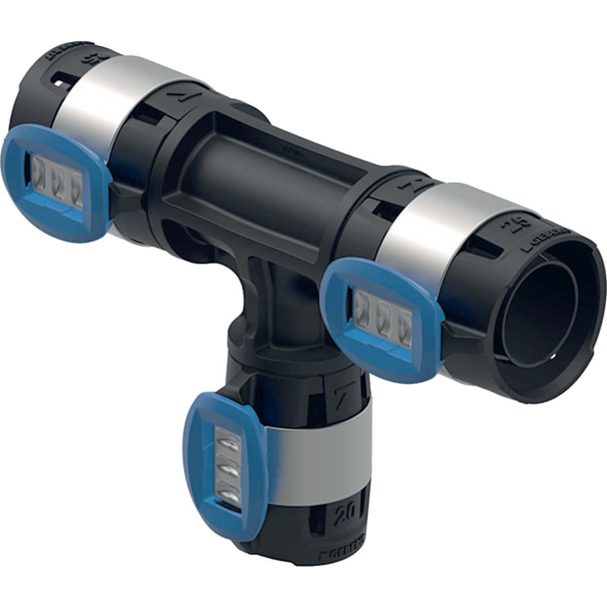 TE REDUIT GEBERIT FLOWFIT: PPSU, D=16MM, D1=20MM, D2=16MM