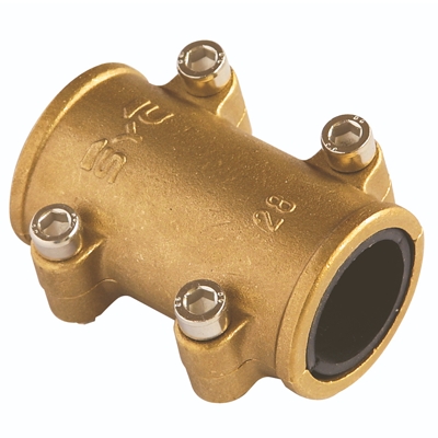 COQUILLE LAITON REPARATION TUBE CUIVRE - JOINT EPDM