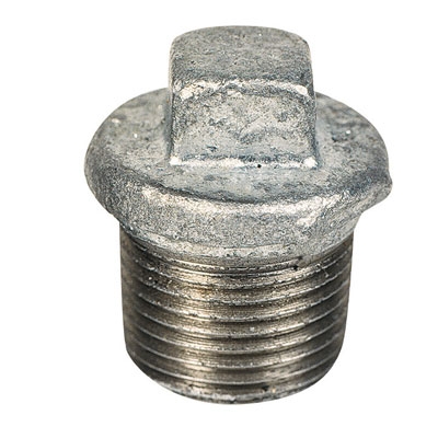 BOUCHON FONTE MALLÉABLE MÂLE 290 GALVA