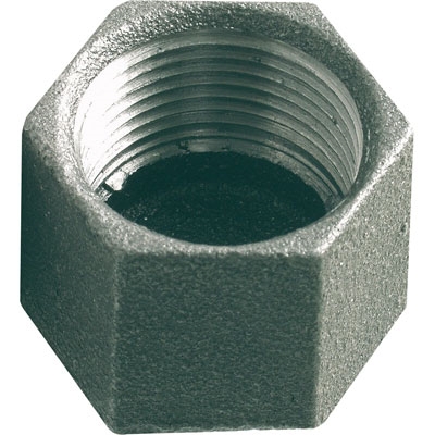 BOUCHON FONTE MALLÉABLE FEMELLE 300 NOIR