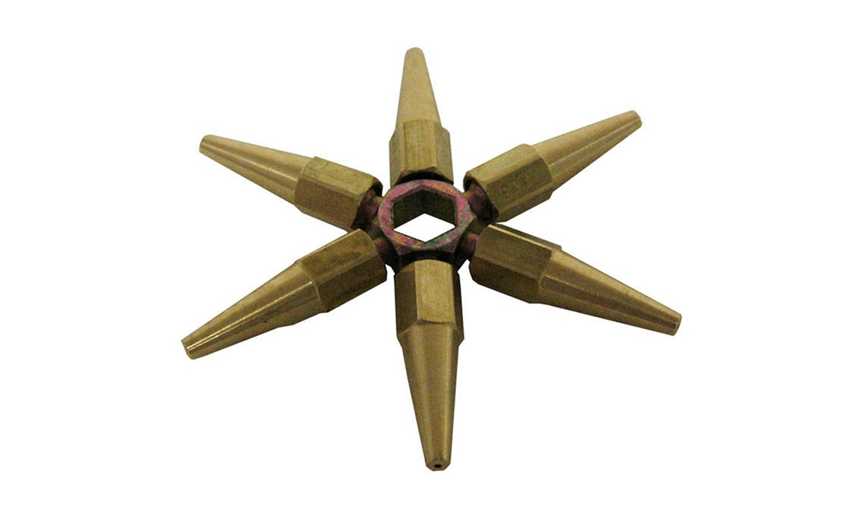 ÉTOILE POUR CHALUMEAU SOUDEUR