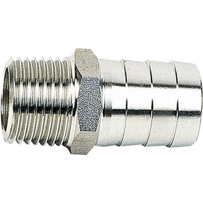 RACCORD CANNELÉ INOX 316 MÂLE