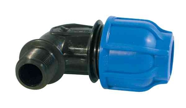 COUDE POLYPRO. PE 25MM 20X27 FEM. / MAGNUM