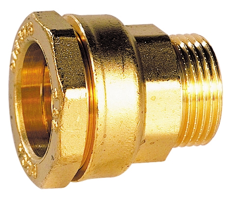 RACCORD MÂLE SÉRIE FER POUR TUBE PE
