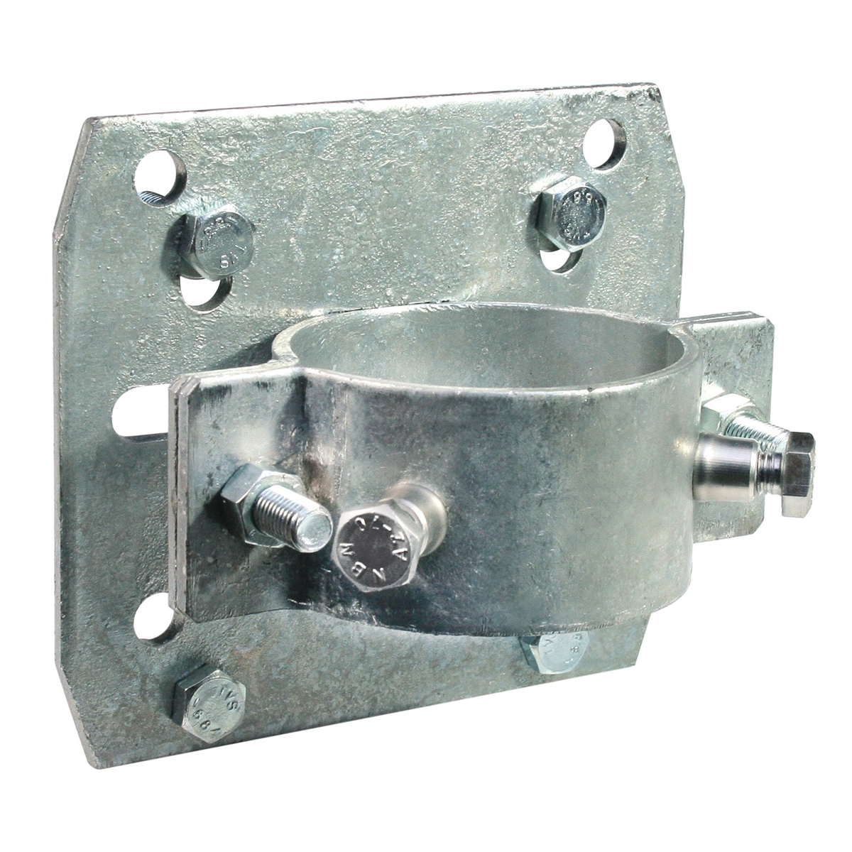 BRIDE DE MONTAGE SUR POTEAU Ø 102MM ET TRÈFLE