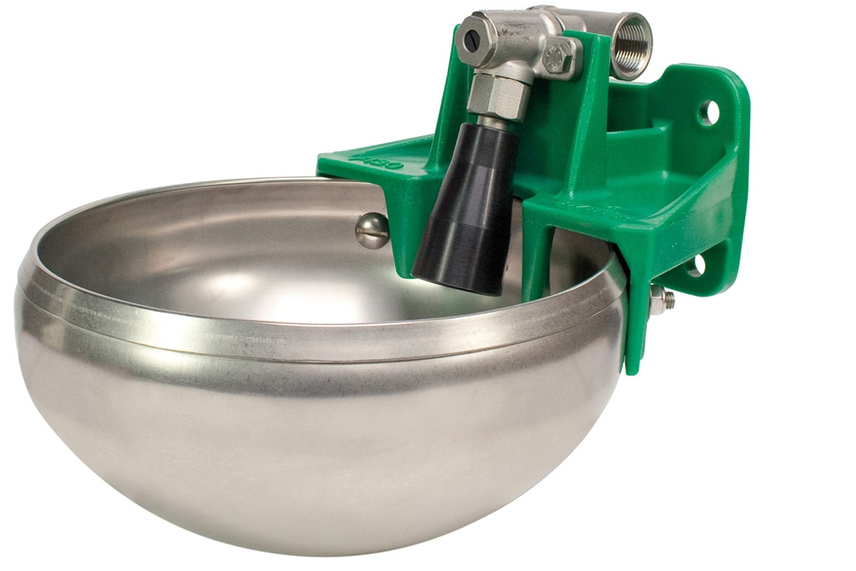 ABREUVOIR EN INOX F130 À BRANCHEMENT MULTIDIRECTIONNEL