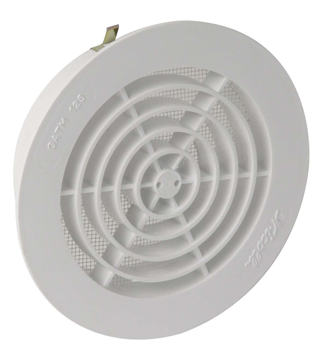 GRILLE VENTILATION DE TUBE Ø125MM - MOUSTIQUAIRE