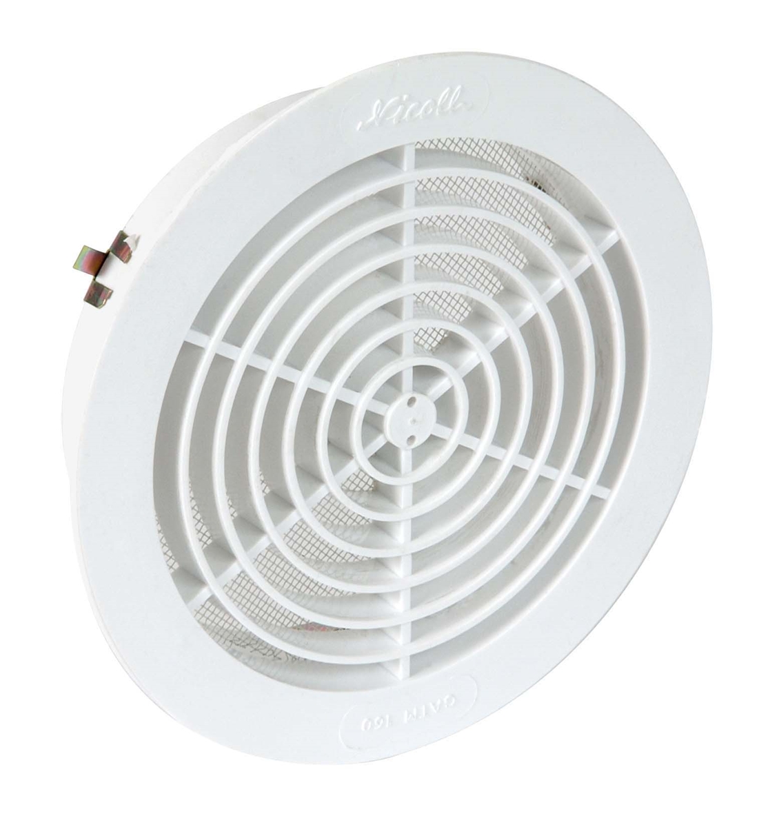 GRILLE VENTILATION DE TUBE Ø160MM - MOUSTIQUAIRE