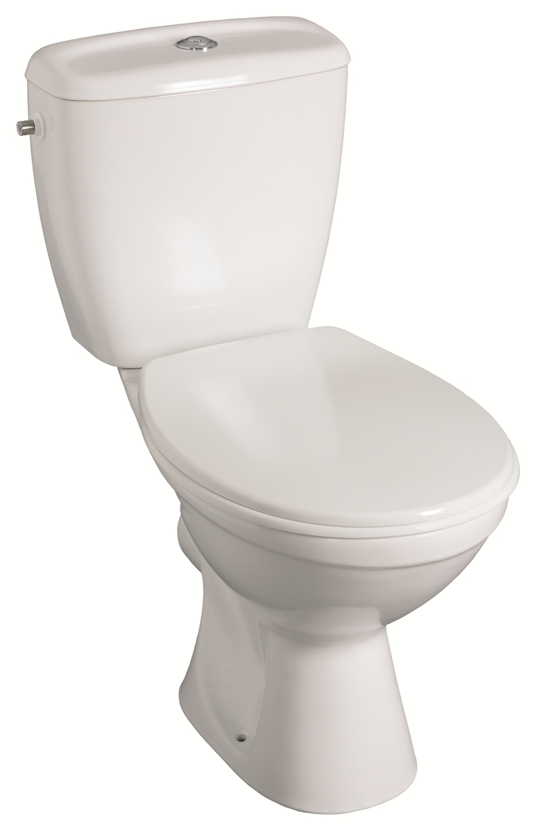 PACK WC FLASH SH BLANC AVEC ABATTANT STANDARD