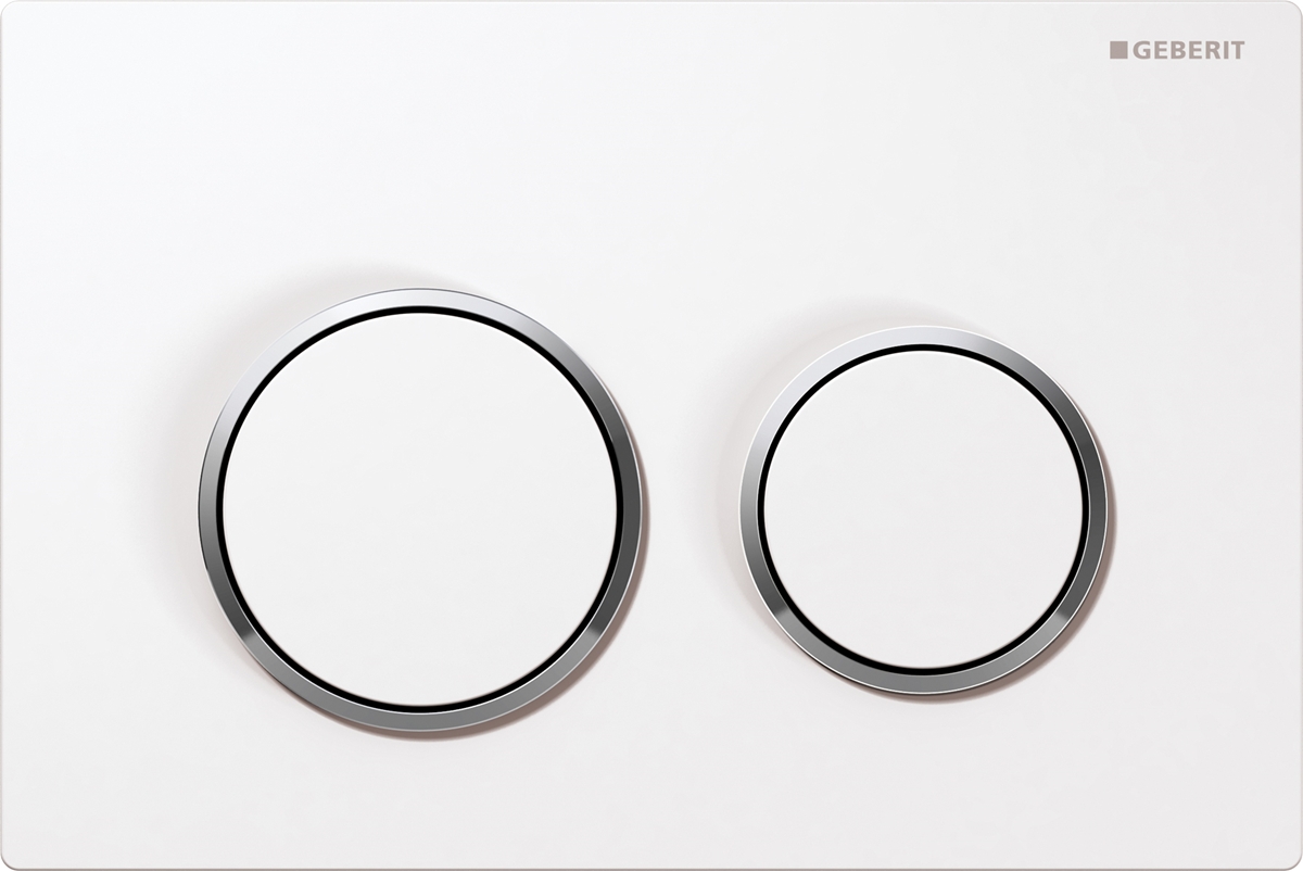 PLAQUE DE DÉCLENCHEMENT OMEGA 20 BLANCHE