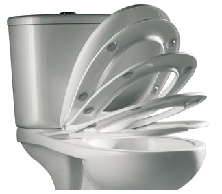 ABATTANT DOUBLE SWING