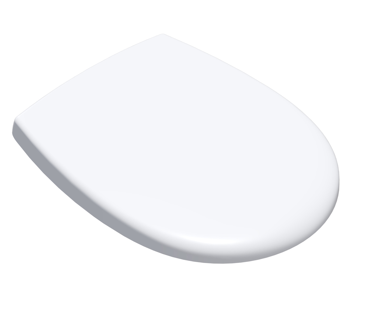 ABATTANT DOMAO 200 BLANC DECLIPSABLE ET FREIN DE CHUTE