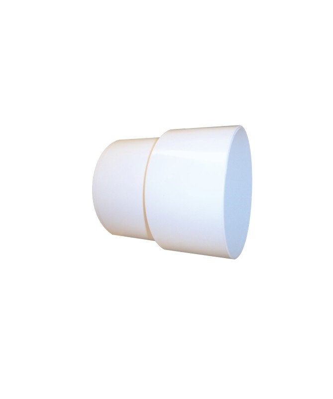 MANCHETTE BLANCHE D.93MM MALE/D.100 FEMELLE