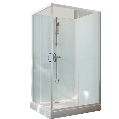 CABINE IZIGLASS COULISSANTE ANGLE VERRE TRANSPARENT
