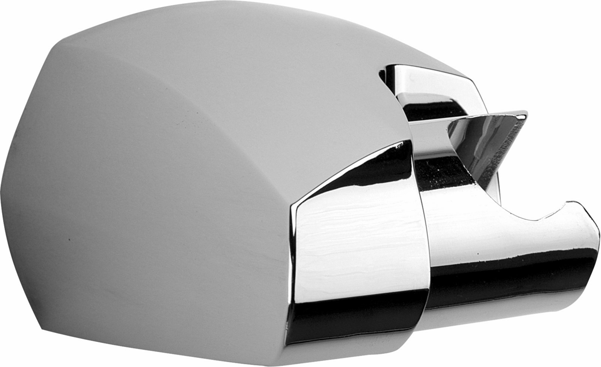 SUPPORT MURAL CHROME POUR FLEXIBLE / DOUCHETTE 10008