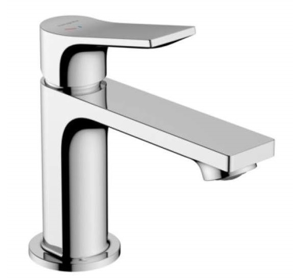 MITIGEUR LAVABO ZEBRIS 80 CHROME AVEC VIDAGE