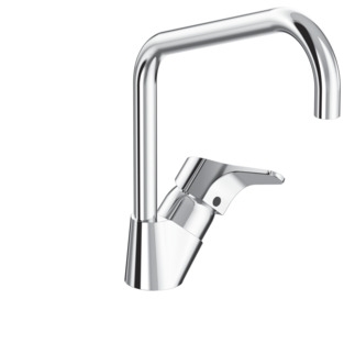 ULYSSE MITIGEUR EVIER COL CYGNE CHR