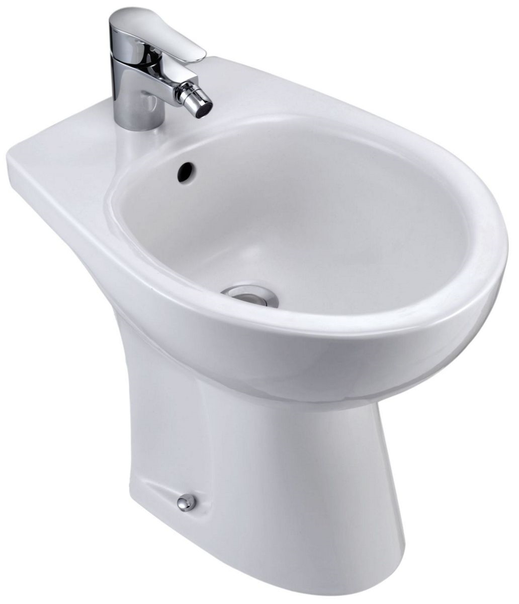 BIDET BRIVE BLANC POUR ROBINETTERIE MONOTROU